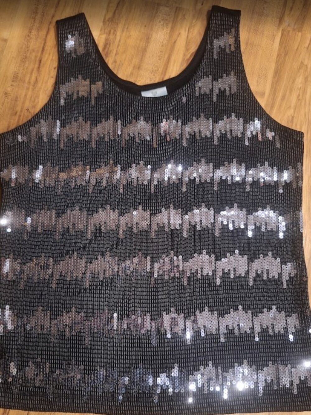 Sequin Sleeveless Top- Never Worn